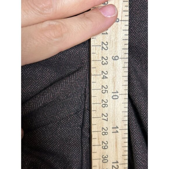 New York and Company The Wide Leg Pant Women's 10 Brown High-Rise NWOT - Picture 4 of 12